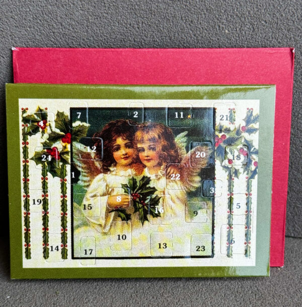 Nostalgischer Miniatur Adventkalender – Heidi Ott Stiftung HelferHilfe