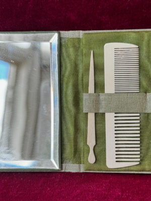 Elfenbein Kamm/Nagel Set